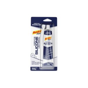 ADESIVO DE SILICONE ACÉTICO USO GERAL INCOLOR BISNAGA BLISTER